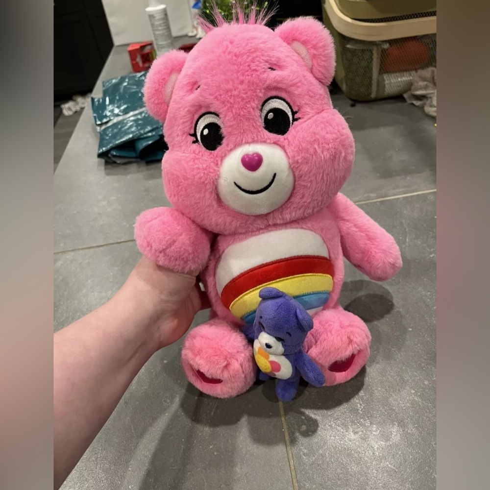 Care Bears Plush ! Lot Of 2.